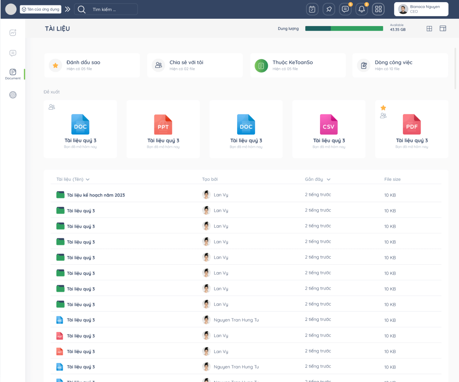 Manage documents efficiently and scientifically