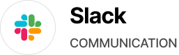 Slack communication